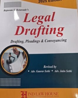 LEGAL DRAFTING – HIND LAW PUBLICATION